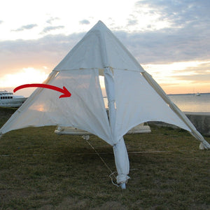 Stand Accessory, Fabric Shade Sail